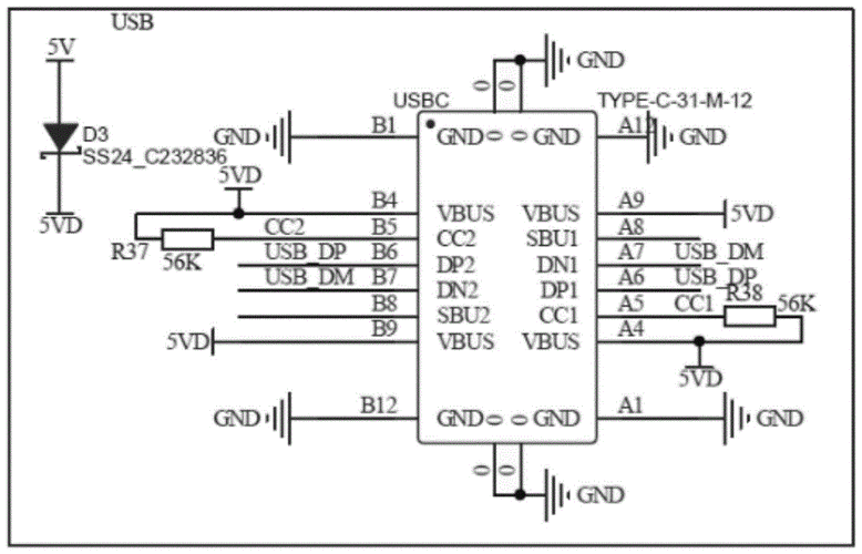 typecemc标准设计电路（typec设计图）